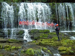Canyoning as a stag weekend activity