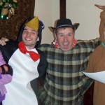 Stag party in fancy dress