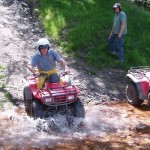 Stag weekend in Wales quad biking