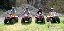 Quad biking